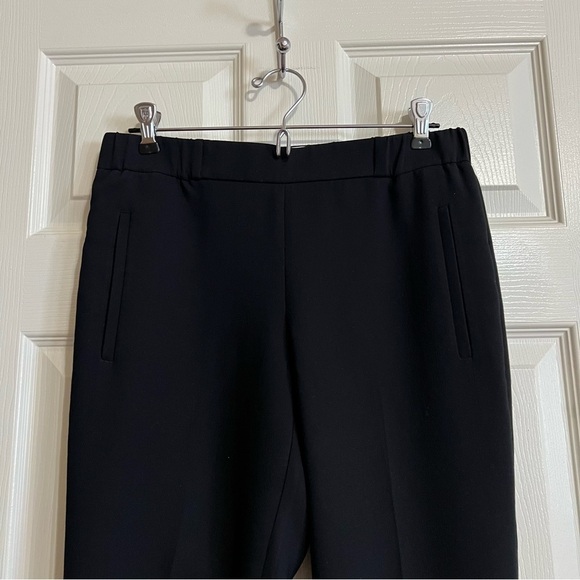 Aritzia Wilfred Darontal Cropped Crepe Dress Pant Trousers in Black - Sz 2 - Picture 4 of 13